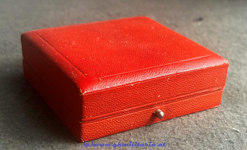 k.u.k. Kriegskreuz für Zivilverdienste 2. Klasse im Etui! - Rothe, Wien !