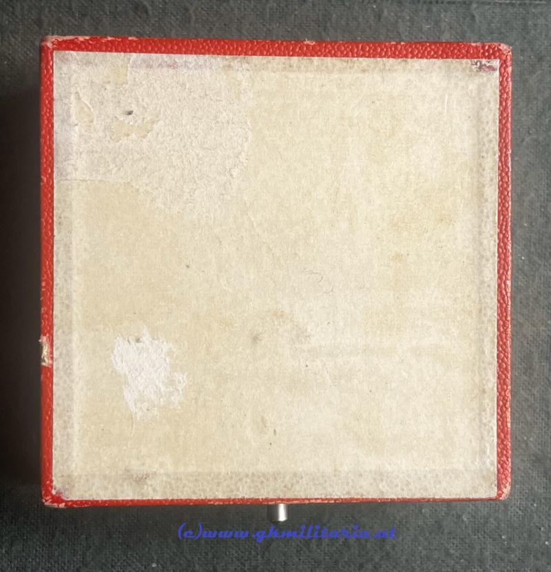 k.u.k. Kriegskreuz für Zivilverdienste 2. Klasse im Etui! - Rothe, Wien !