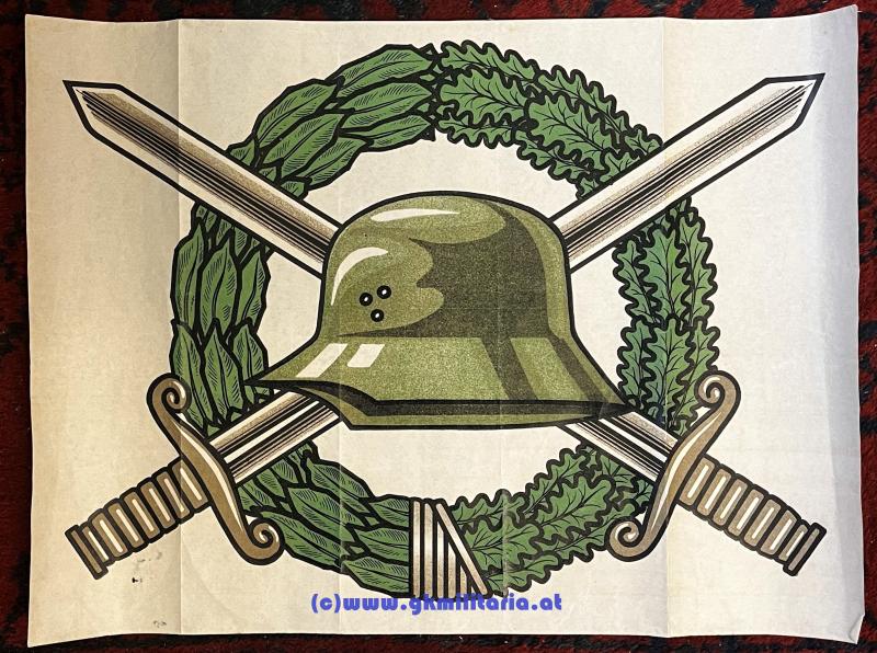 Plakat Österr. Heimatschutz/Heimwehr - Propaganda!