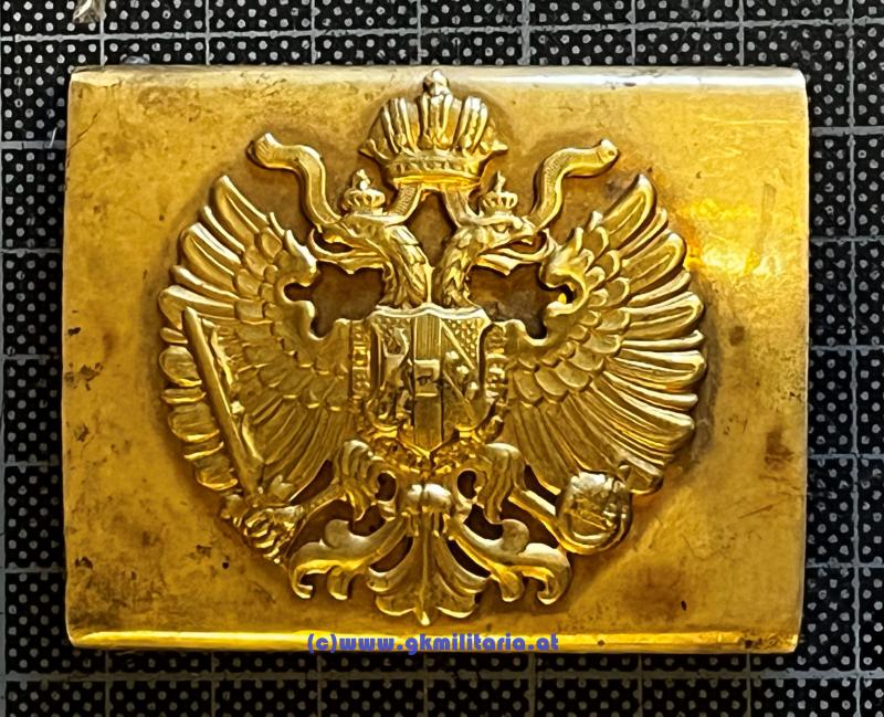 k.u.k. Koppelschloss für Mannschaften / UO