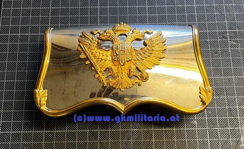 k.u.k. Kartuschenkasten für Offiziere der Kavallerie!