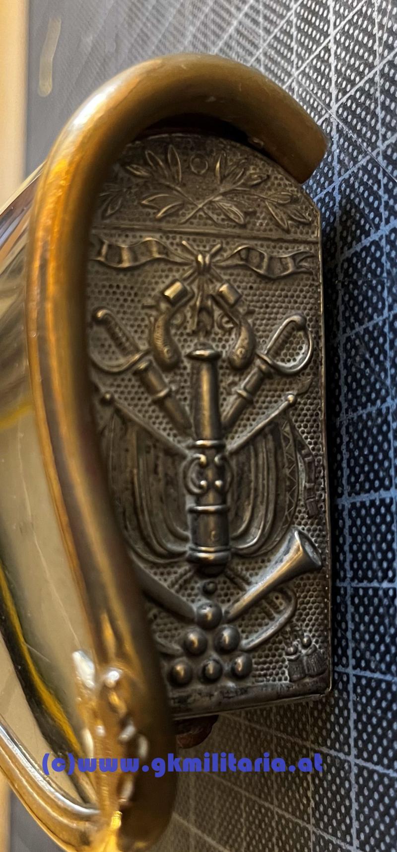 k.u.k. Kartuschenkasten für Offiziere der Kavallerie!