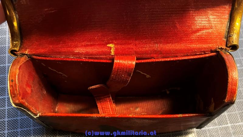 k.u.k. Kartuschenkasten für Offiziere der Kavallerie!